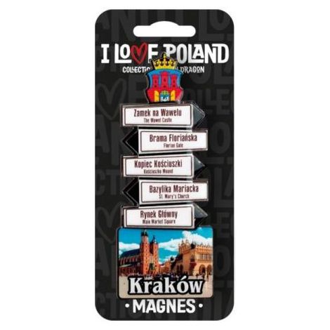Magnes Pan Dragon Kraków, Drogowskazy